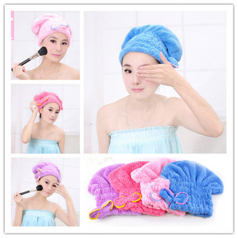 Cute Hair Drying Cap