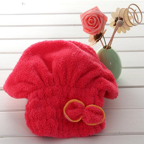 Cute Hair Drying Cap