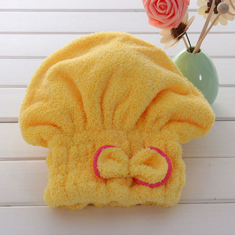 Cute Hair Drying Cap